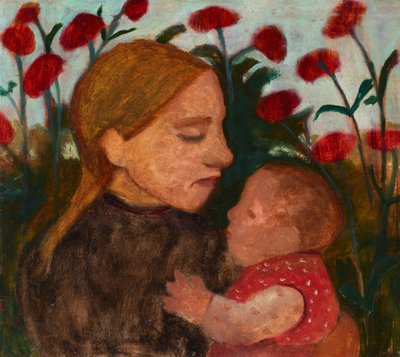 Mother and Child, c.1904 by Paula Modersohn Becker